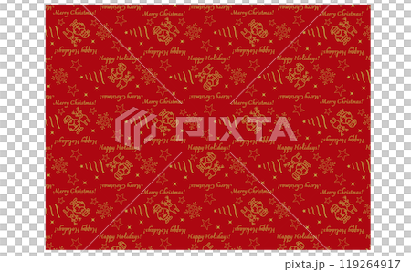 Christmas A4 wrapping monogram all-over pattern Christmas A4 wrapping monogram all-over pattern 119264917
