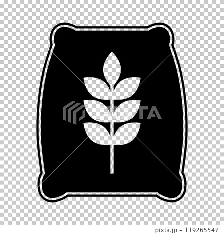 Flour Bag silhouette 119265547