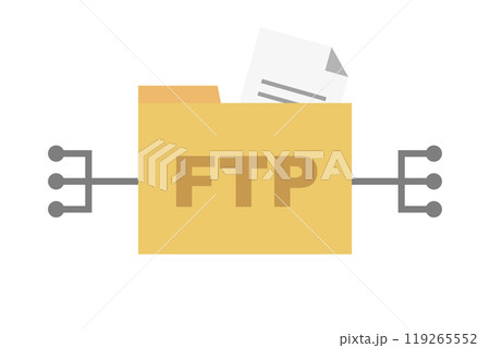 FTP アイコン FTP アイコン 119265552