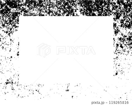 Black and white grunge. Distress overlay texture. Abstract surface dust and rough dirty wall background concept. Distress illustration simply place over object to create grunge effect. Vector EPS10. 119265816