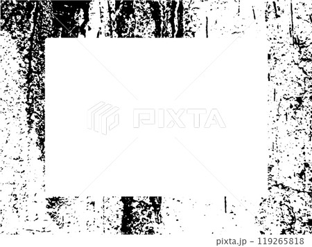 Black and white grunge. Distress overlay texture. Abstract surface dust and rough dirty wall background concept. Distress illustration simply place over object to create grunge effect. Vector EPS10. 119265818