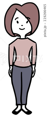 女性の体 女性の体 119266465