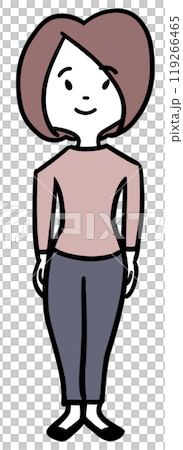 女性の体 女性の体 119266465