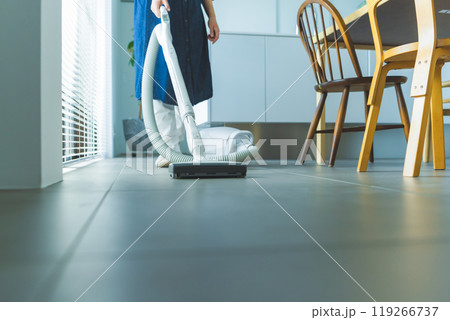 掃除をする女性 119266737