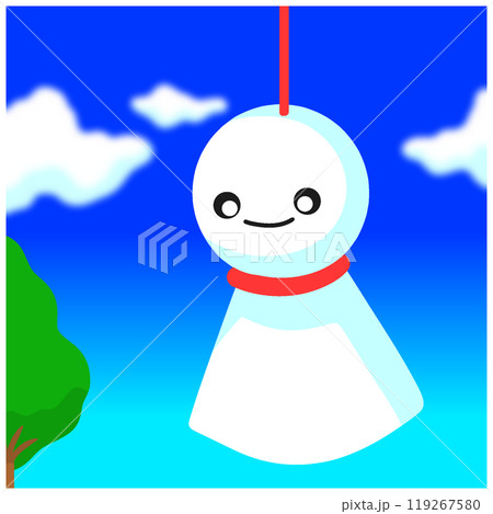 てるてる坊主 119267580