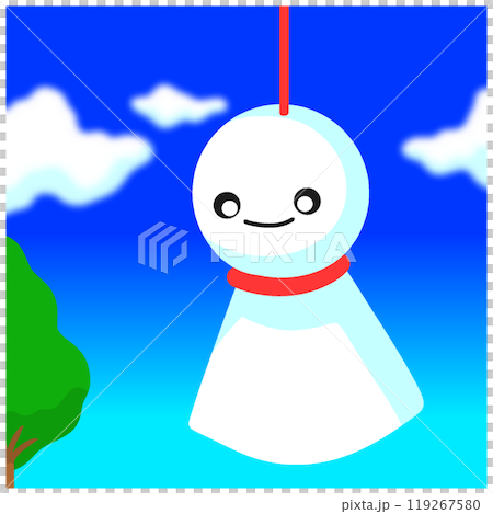 てるてる坊主 119267580