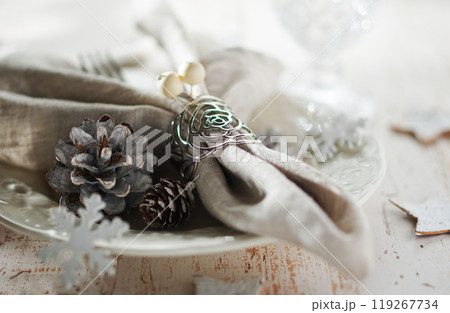 クリスマス・テーブルコーディネート クリスマス・テーブルコーディネート 119267734