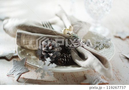 クリスマス・テーブルコーディネート クリスマス・テーブルコーディネート 119267737