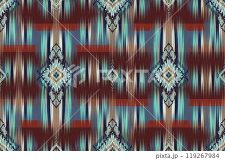 Motifs African boho paisley Floral Ikat pattern embroidery damask. Ethnic ikat floral Ethnic Indian Pattern Ikat pattern Ethnic Pattern.Damask indian floral Aztec embroidery border seamless patterns. 119267984