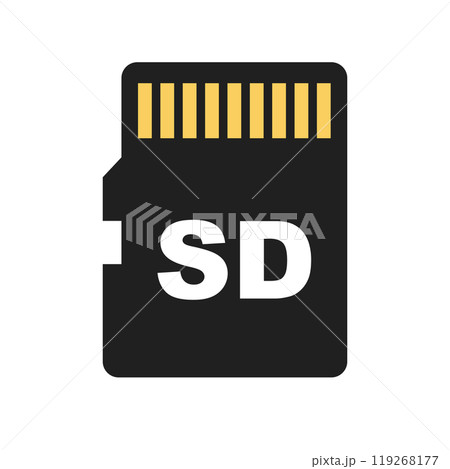 SDカード アイコン 119268177