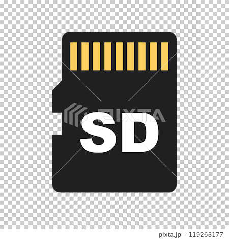 SDカード アイコン 119268177