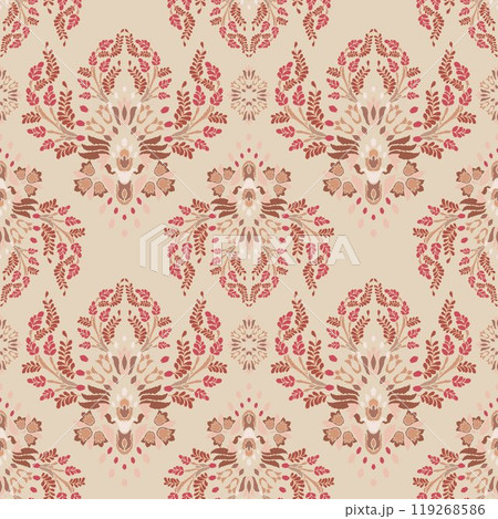 Motifs African boho paisley Floral Ikat pattern embroidery damask. Ethnic ikat floral Ethnic Indian Pattern Ikat pattern Ethnic Pattern.Damask indian floral Aztec embroidery border seamless patterns. 119268586