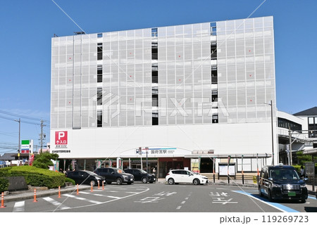 国府宮駅前と立体駐車場 119269723