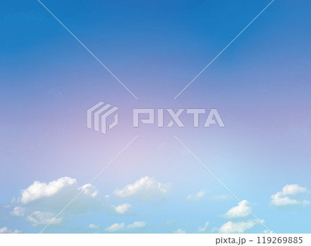 グラデーションの空の背景素材 グラデーションの空の背景素材 119269885