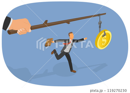 3D Isometric Flat  Illustration of Incentive, Personnel Retention and Motivation 119270230