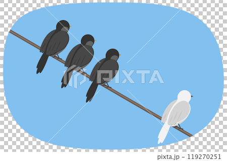 3D Isometric Flat  Illustration of Individuality, Courage and Leadership 119270251