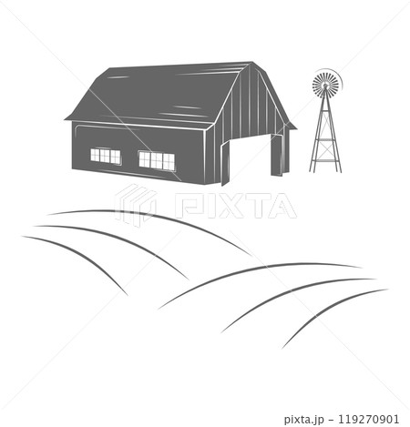 Farming Two-color Icon Set  Illustration.. Item 4 119270901