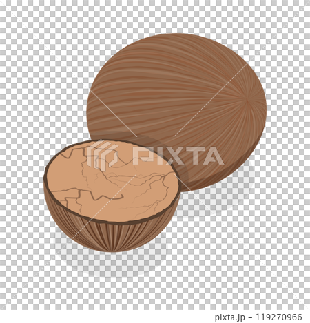 3D Isometric Flat Icon of Cooking Ingredients. Item 3 3D Isometric Flat Icon of Cooking Ingredients. Item 3 119270966