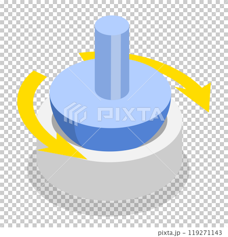 3D Isometric Flat  Illustration of Types Of Synovial Joints. Item 3 119271143