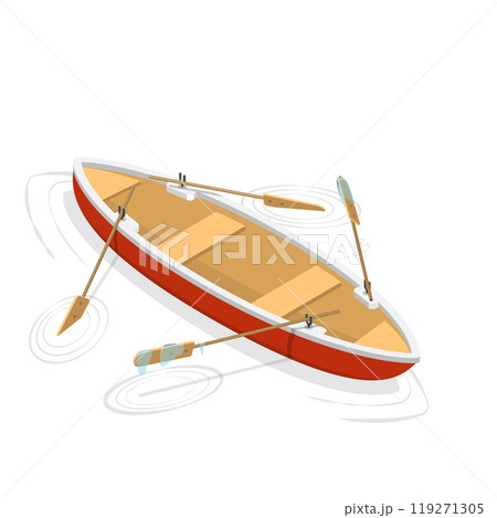 3D Isometric Flat Set of Boats. Item 4 3D Isometric Flat Set of Boats. Item 4 119271305