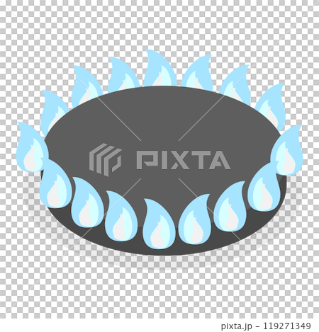 3D Isometric Flat  Illustration of Fossil Fuel. Item 1 119271349