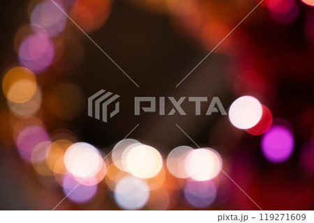 玉ボケ 輪 紫多め 玉ボケ 輪 紫多め 119271609