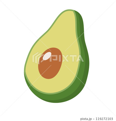 アボカド イラスト アボカド イラスト 119272103
