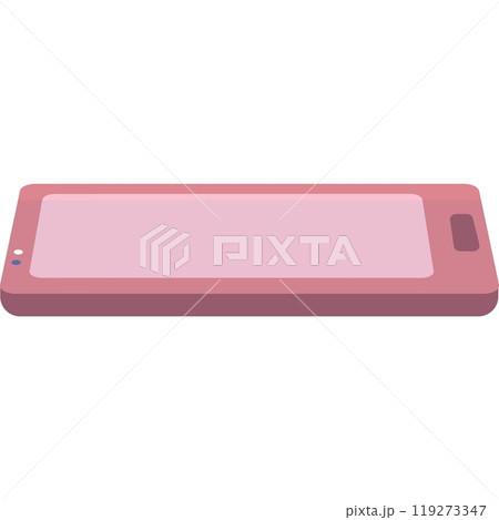 Phone icon, screen smart device mockup vector Phone icon, screen smart device mockup vector 119273347