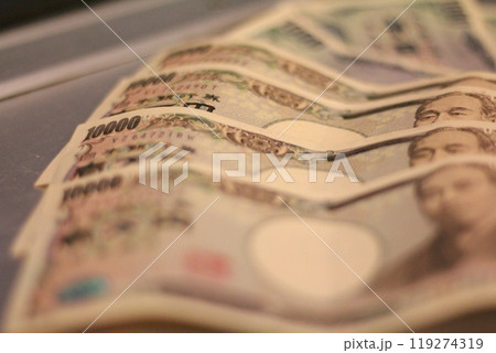 Fukuoka-shi, Fukuoka-Ken, Hakata-ku, Japan - October 13, 2024: Japan's banknotes will undergo a currency reform with a new design. 100,000 yen paper note, currency Fukuoka-shi, Fukuoka-Ken, Hakata-ku, Japan - October 13, 2024: Japan's banknotes will undergo a currency reform with a new design. 100,000 yen paper note, currency 119274319