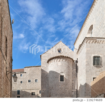 Photo of the old town of Dubrovnik, Croatia. 119274689