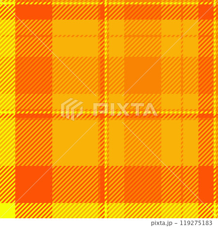 Textile design of textured plaid. Checkered fabric pattern swatch for shirt, dress, suit, wrapping paper print, invitation and gift card. Textile design of textured plaid. Checkered fabric pattern swatch for shirt, dress, suit, wrapping paper print, invitation and gift card. 119275183