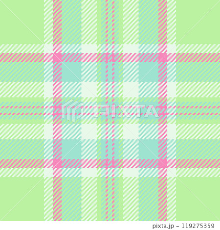 Textile design of textured plaid. Checkered fabric pattern swatch for shirt, dress, suit, wrapping paper print, invitation and gift card. Textile design of textured plaid. Checkered fabric pattern swatch for shirt, dress, suit, wrapping paper print, invitation and gift card. 119275359