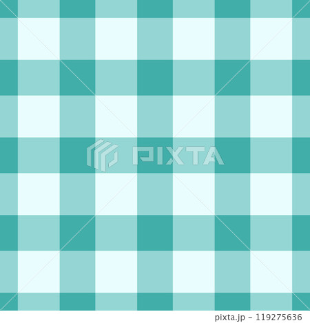 Content vector seamless textile, picture pattern background check. Cover fabric tartan plaid texture in teal and soft teal colors. Content vector seamless textile, picture pattern background check. Cover fabric tartan plaid texture in teal and soft teal colors. 119275636