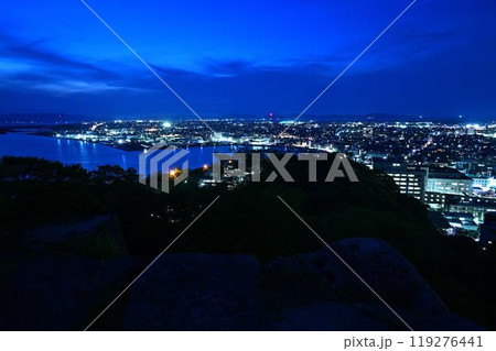 米子城跡からの夜景 米子城跡からの夜景 119276441