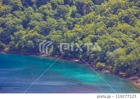 夏の北海道 摩周湖 夏の北海道 摩周湖 119277125