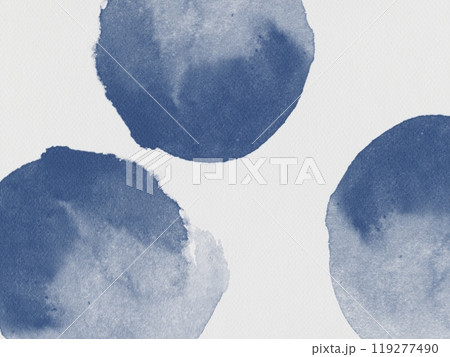 Watercolor blue background copy template paper quality texture minimalistic 119277490