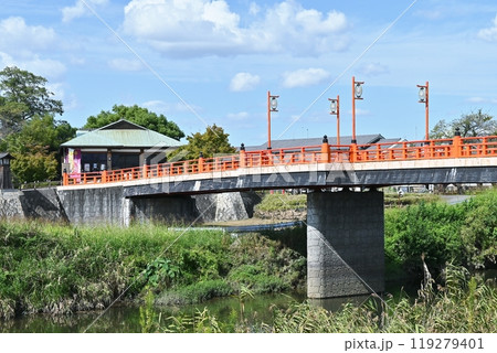 清洲ふるさとの館と大手橋 119279401