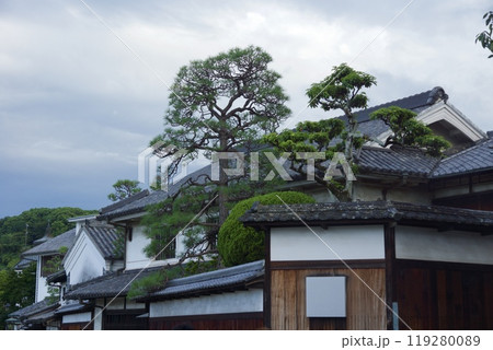 倉敷美観地区の風景 岡山県 倉敷美観地区の風景 岡山県 119280089