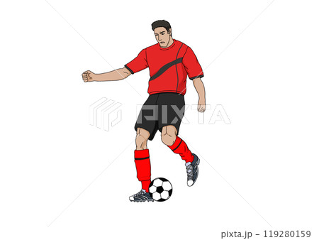 サッカー選手 119280159