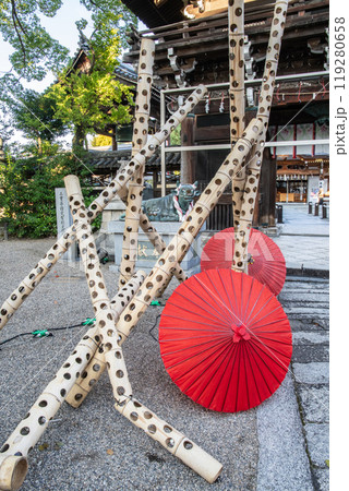 伊賀上野 灯りの城下町(三重県伊賀市 上野天神社) 伊賀上野 灯りの城下町(三重県伊賀市 上野天神社) 119280658