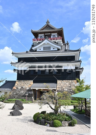 清洲城天守閣と日本庭園 119281749