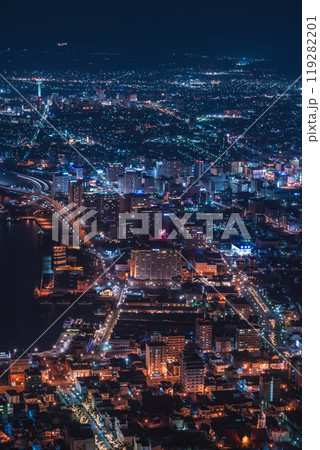 北海道函館山展望台からの夜景 北海道函館山展望台からの夜景 119282201