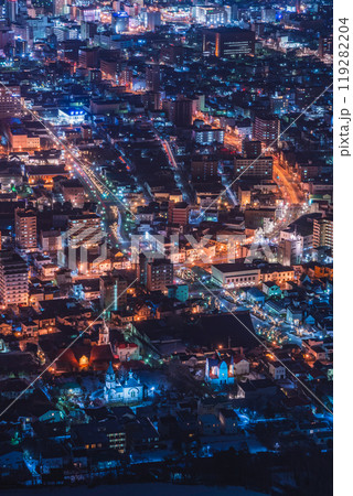 北海道函館山展望台からの夜景 北海道函館山展望台からの夜景 119282204