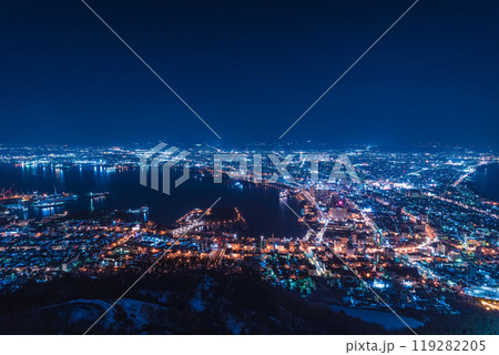 北海道函館山展望台からの夜景 北海道函館山展望台からの夜景 119282205