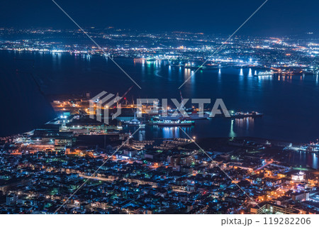 北海道函館山展望台からの夜景 119282206
