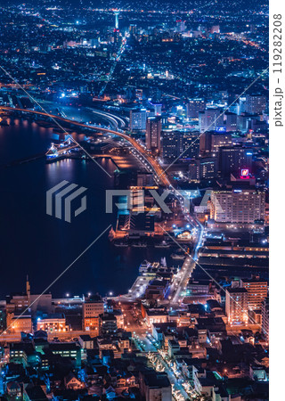 北海道函館山展望台からの夜景 北海道函館山展望台からの夜景 119282208