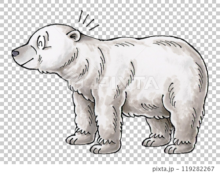 Happy polar bear Happy polar bear 119282267