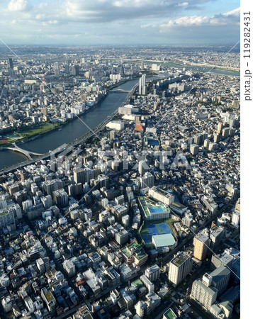 墨田区空撮 墨田区空撮 119282431