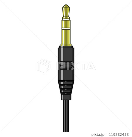有線イヤホンのプラグ(3.5mm I型ステレオミニプラグ) 有線イヤホンのプラグ(3.5mm I型ステレオミニプラグ) 119282438