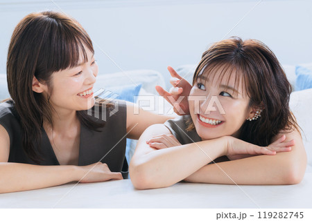 若い女性のビューティー 119282745